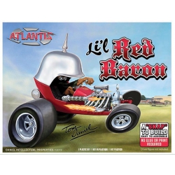 Model Plastikowy - ATLANTIS Models Samochód 1/32 Snap Lil Red Baron Show Rod Tom Daniel - AMCM6650
